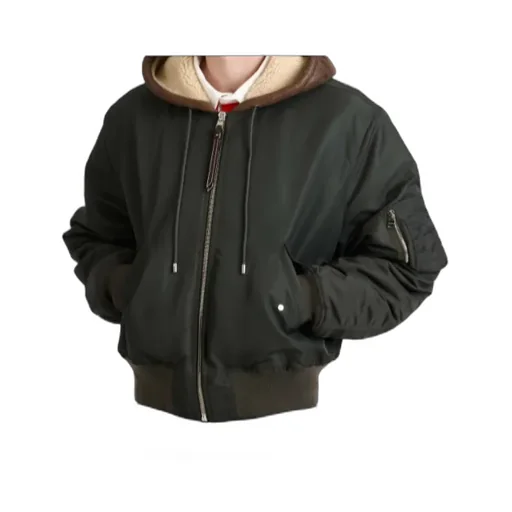Jw Anderson Hooded Bomber Jacket