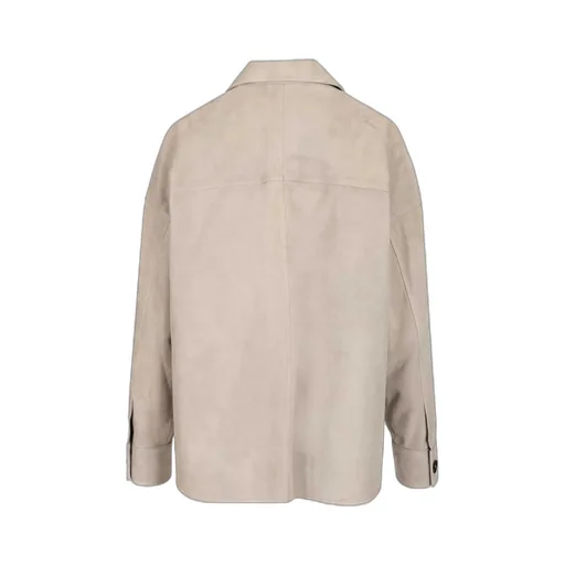 Arma Kaylee Suede Patch-Pocket Jacket