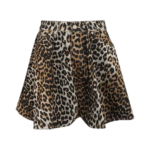 Leopard Print Skirt