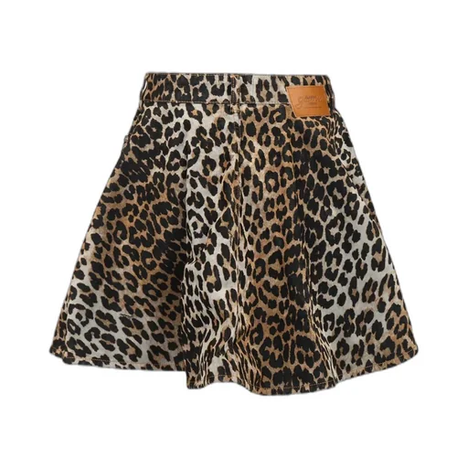 Leopard Print Skirt