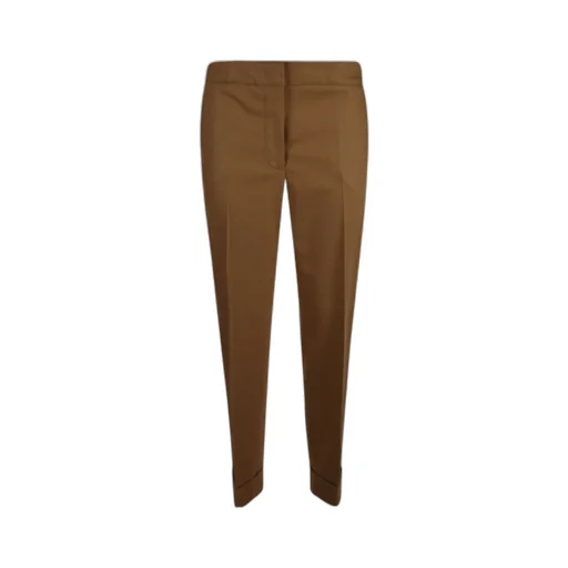 Pleated-Cuff Trousers