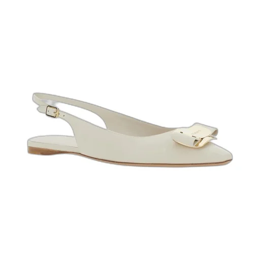 New Vara Plate Flat Slingback
