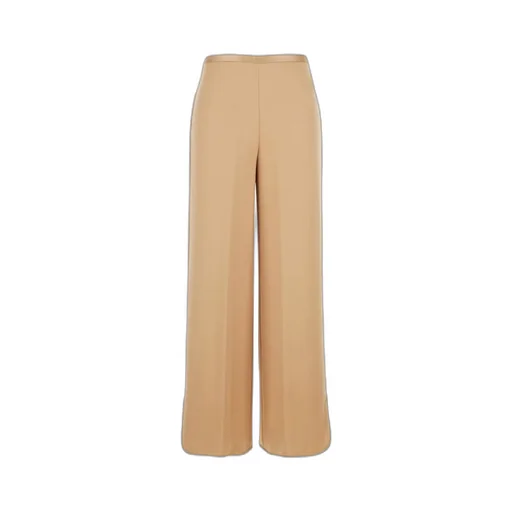 Forte Forte Contrast Trim Wide-Leg Pants