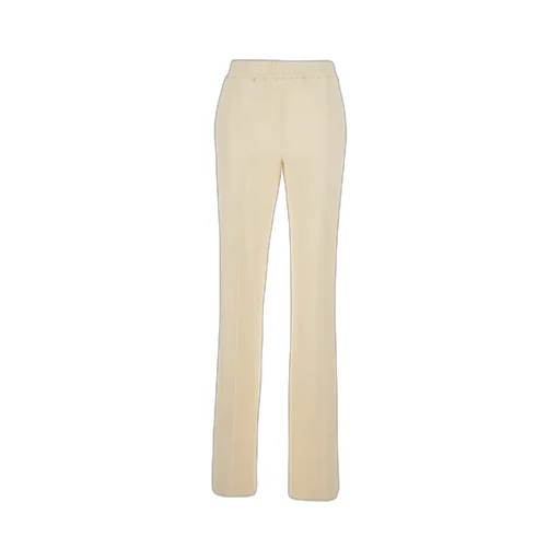 Twinset Elastic-Waistband Flared Trousers