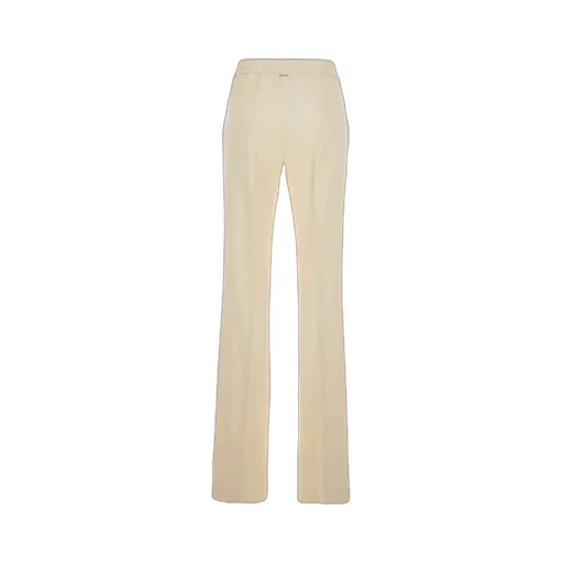 Twinset Elastic-Waistband Flared Trousers