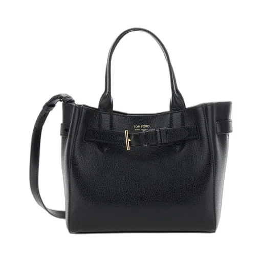 Audrey Buckle-Detail Tote Bag