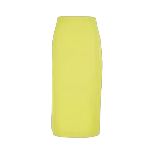 Twinset Logo Plaque Zipped Skirt
