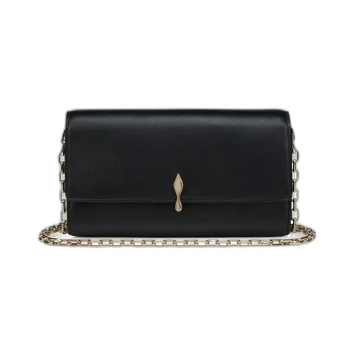 Snap-Fastening Clutch Bag