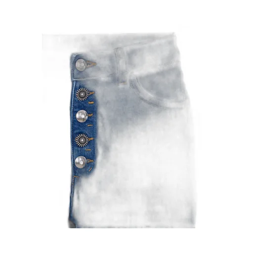 Dondup Waistband Loops Logo Patch Jeans