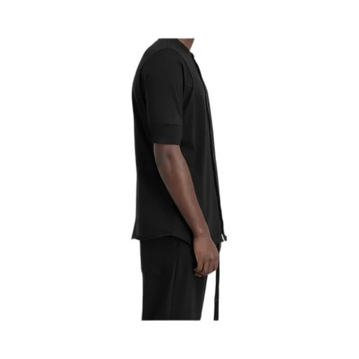 Thom Krom Buttoned Crewneck Oversized T-Shirt