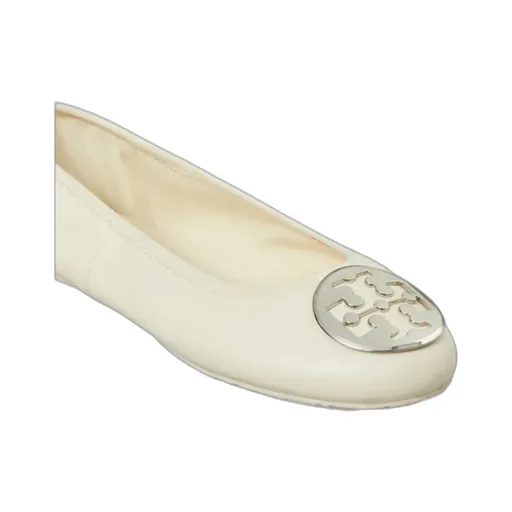 Tory Burch Logo Plaque Flat Shoes