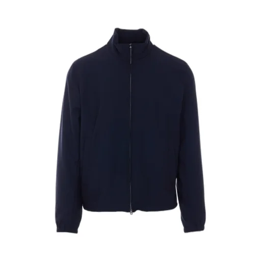 Herno High Neck Zip-Up Jacket