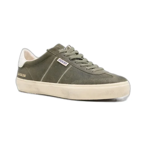 Soul Star Contrasting-Trim Sneakers