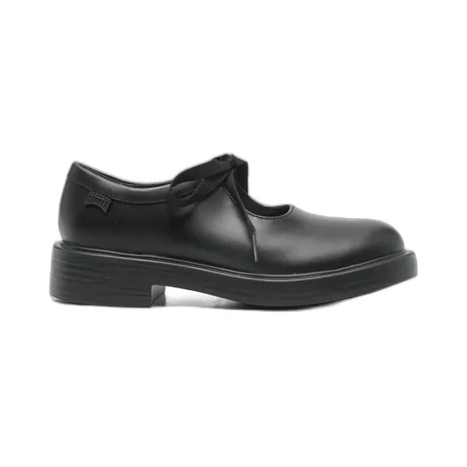 Ribbon Lace-Up Loafers