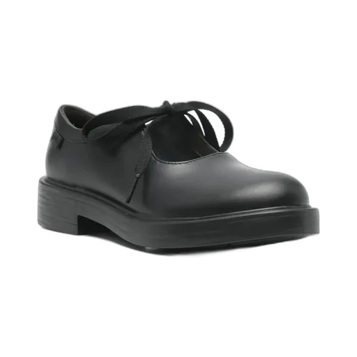 Ribbon Lace-Up Loafers