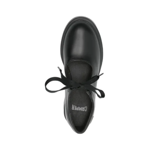 Ribbon Lace-Up Loafers