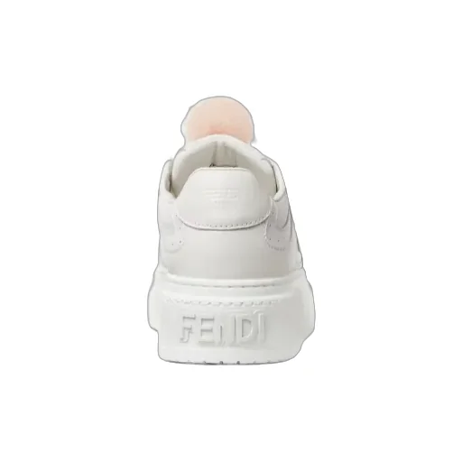 Fendi Match Platform Lace-Up Sneakers