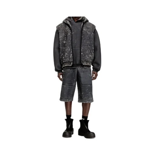 S-Typ Patch-Pocket Shorts