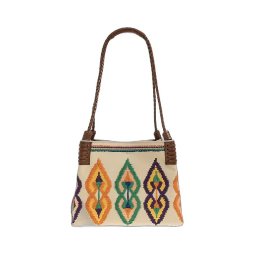Etro Libra Embroidered Shoulder Bag