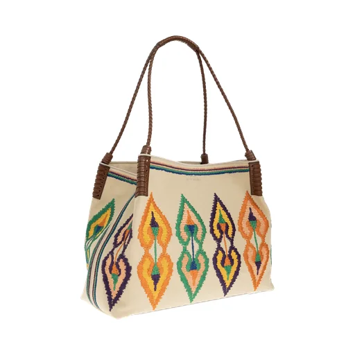 Etro Libra Embroidered Tote Bag