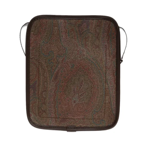 Etro Paisley Canvas Shoulder Bag