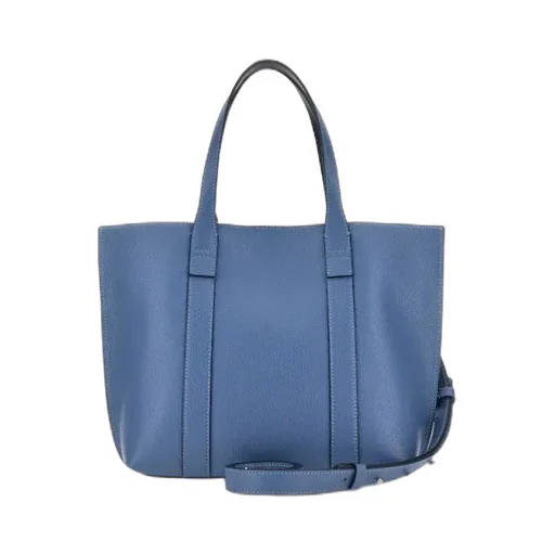 Hogan Logo Embossed Top Handle Bag