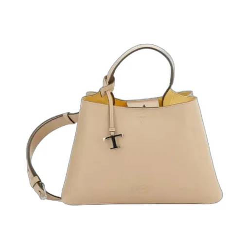 Tod's Logo Printed Small Tote Bag