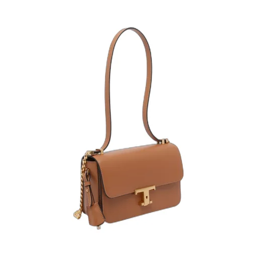 Tod's Logo Plaque Shoulder Bag