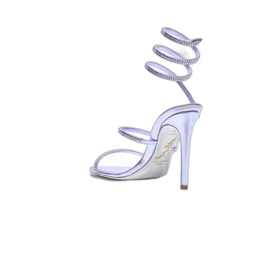 Ren Caovilla Cleo Embellished Heeled Sandals