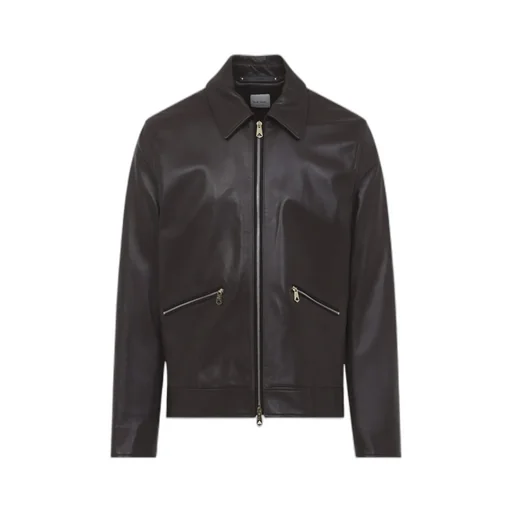 Paul Smith Zip-Up Leather Jacket
