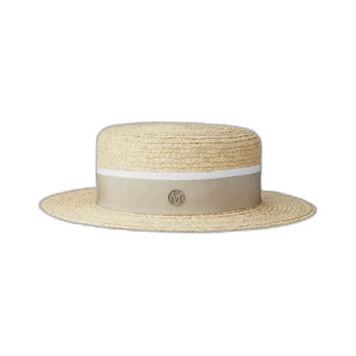 Maison Michel Kiki Logo-Plaque Hat