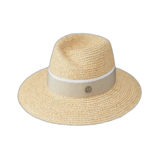 Maison Michel Virginie Logo-Plaque Hat