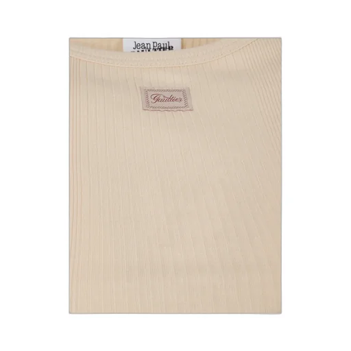Ribbed Short-Sleeved T-Shirt