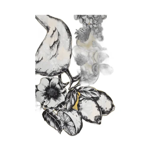 Moschino Illustrated Print Scarf