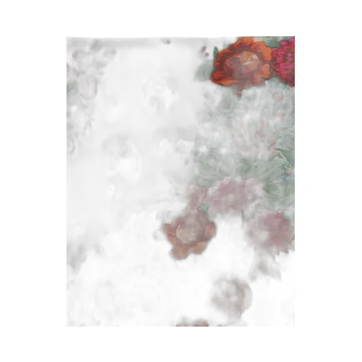 Moschino Floral Print Scarf