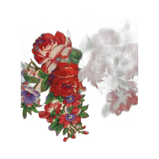 Moschino Floral Printed Scarf