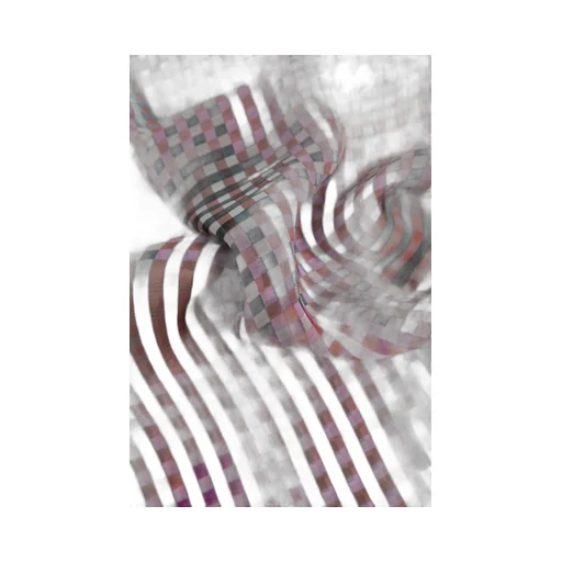 Moschino Checked Logo Scarf