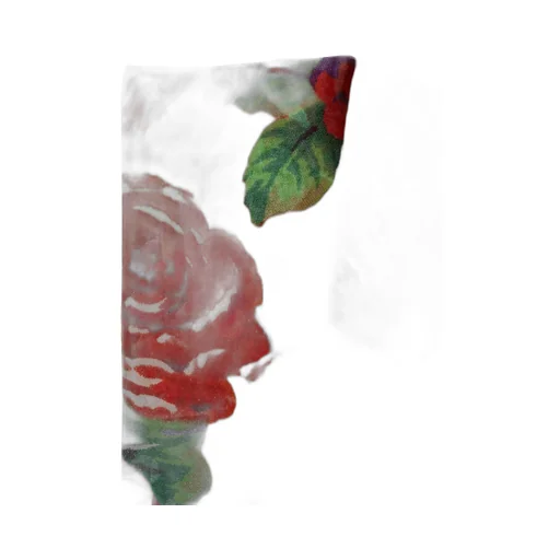 Moschino Floral Print Logo Scarf