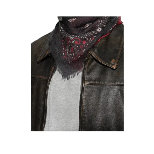 Moschino Printed Fringed Scarf
