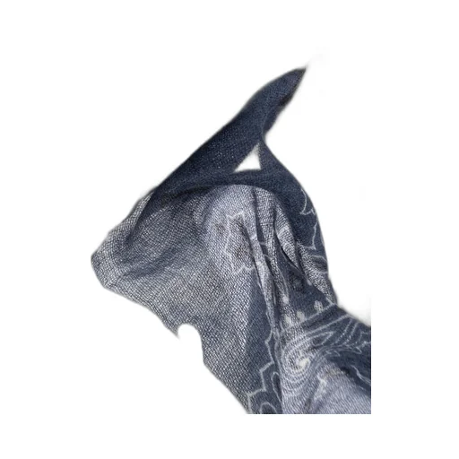 Moschino Printed Fringed Scarf