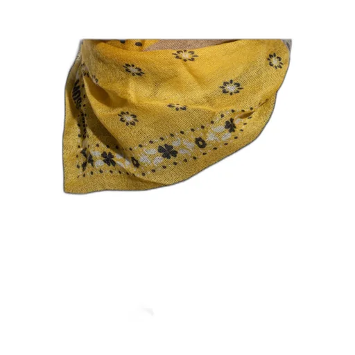 Moschino Printed Fringed Scarf