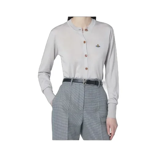 Round-Neck Cardigan