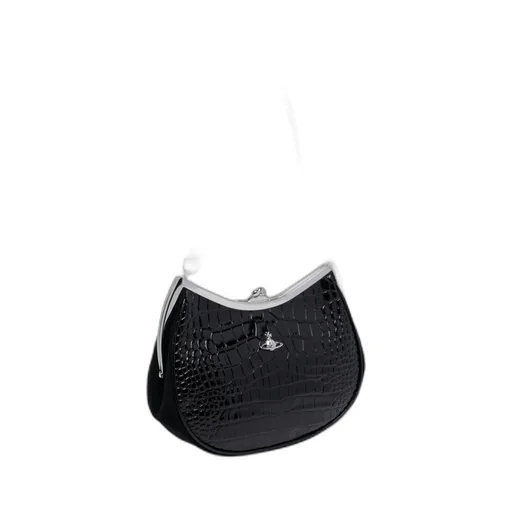 Vivienne Westwood Orb Plaque Embossed Shoulder Bag