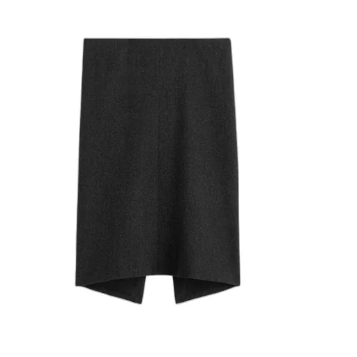 Slit Midi Skirt