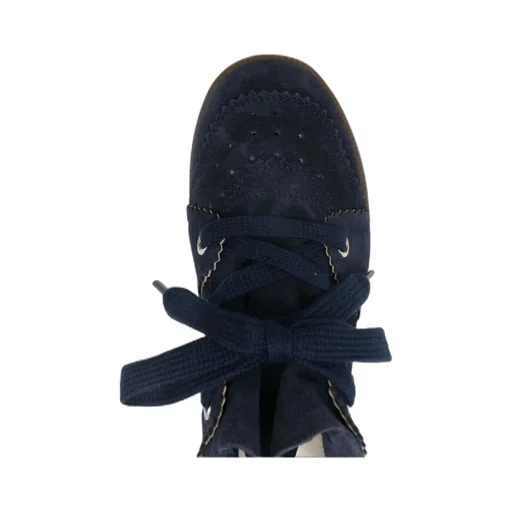Isabel Marant Bobby Lace-Up Wedge Sneakers
