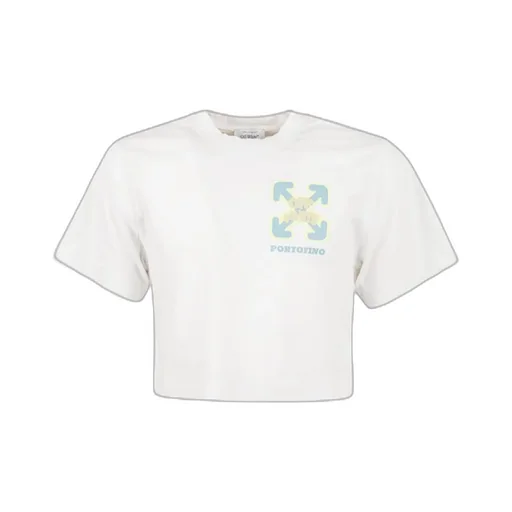 Off-White Logo Printed Crewneck T-Shirt