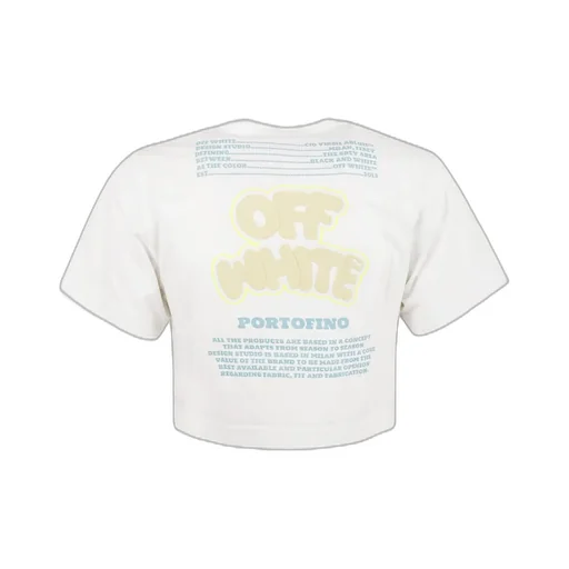 Off-White Logo Printed Crewneck T-Shirt