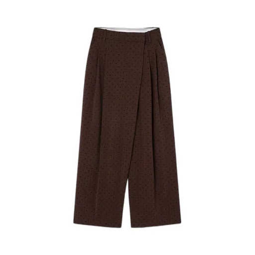 Flock Check Cross-Over Trousers