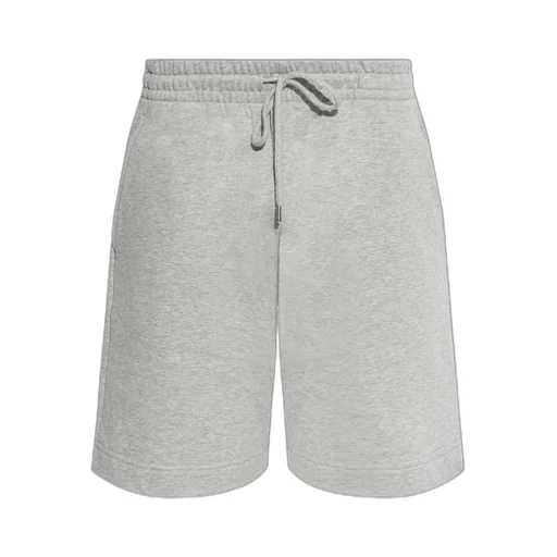 Dries Van Noten Grau Baumwollshorts