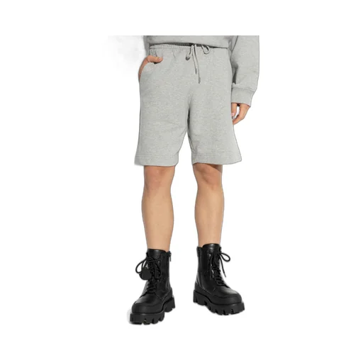 Dries Van Noten Grau Baumwollshorts